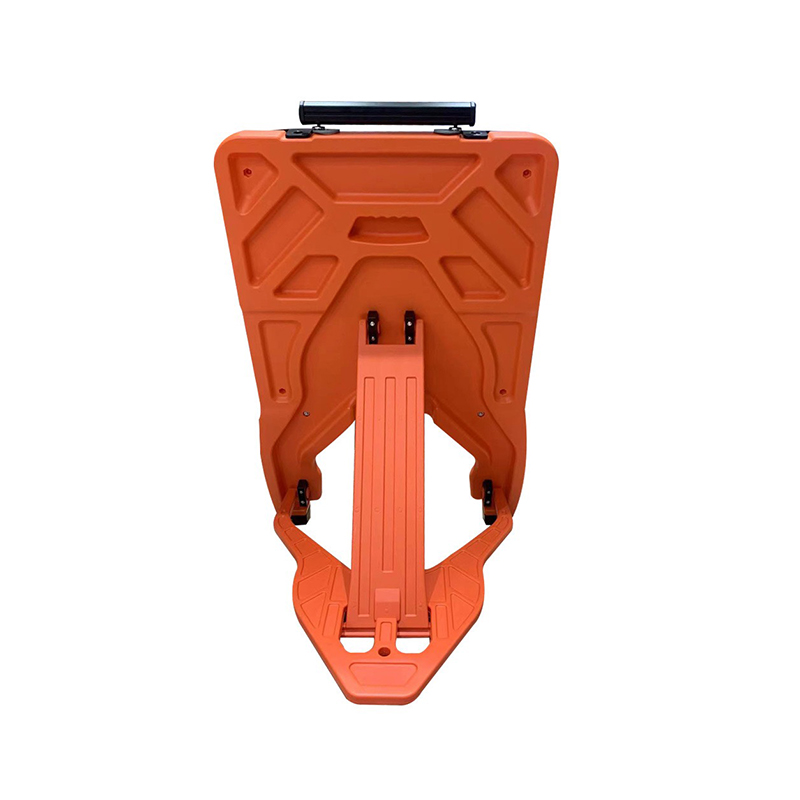 Портативный пластиковый квадратный выдвижной дорожный знак из HDPE с быстросменными зажимами