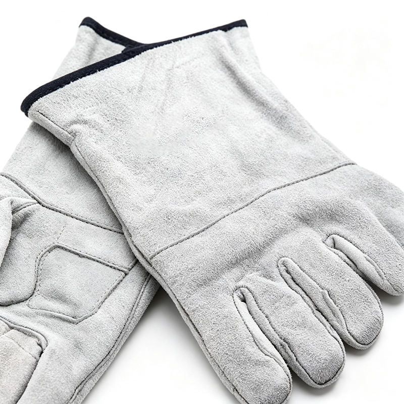 Перчатки для сварки из воловьей кожи основного цвета